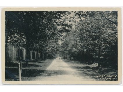 27 - Kladensko, Unhošť - Nouzov, Lesní partie, cca 1941
