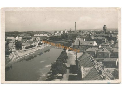 07 – Břeclav, celkový pohled, ca 1930