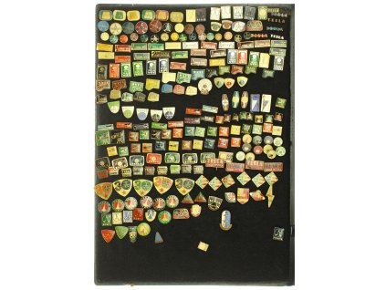 ČSSR, sestava cca 250 pamětních a příležitostných odznaků, pestré