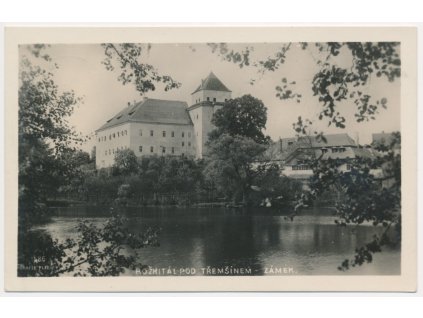 54 - Příbramsko, Rožmitál pod Třemšínem, Zámek, cca 1941