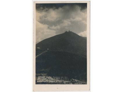 66 - Trutnovsko, Krkonoše, Sněžka, cca 1929