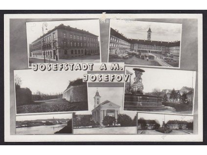 38 - Náchodsko, Josefov (Josefstadt), grafo Čuda, cca 1935
