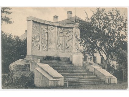 36 - Mladoboleslavsko, Jablkynice - Jabkenice, Smetanův pomník, cca 1925