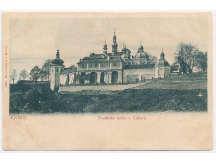 64 - Tábor, Klokoty, poutnické místo, cca 1906