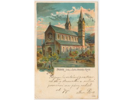 49 - Praha, Karlín, Chrám sv. Cyrila a Metoděje, cca 1902