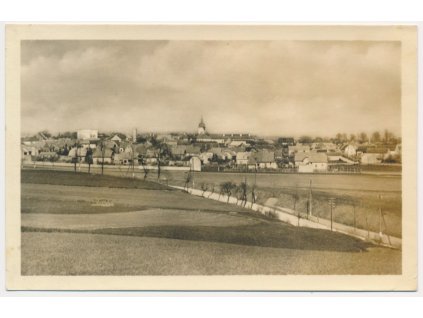 27 - Kladensko, Unhošť, celkový pohled, cca 1928