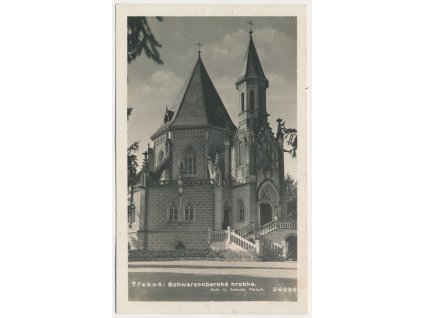 24 - Jindřichohradecko, Třeboň, Schwarzenberská hrobka, cca 1932