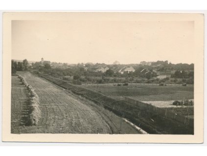 72 - Vyškovsko, Křenovice, celkový pohled, cca 1940