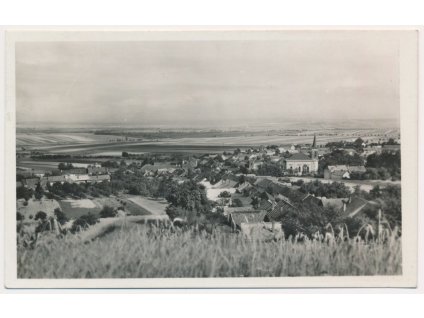72 - Vyškovsko, Drysice, celkový pohled, cca 1943