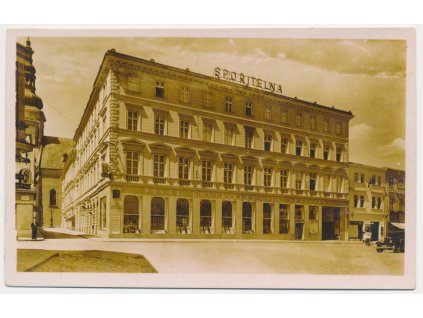 72 - Vyškov, Spořitelna, cca 1920