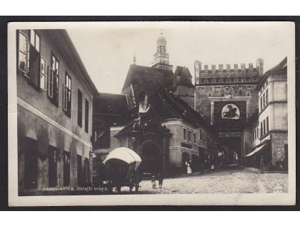 48 - Prachatice, Dolejší brána, cca 1930
