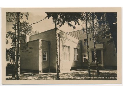 64 - Tábor, Modlitebna Jednoty českobratrské, cca 1932