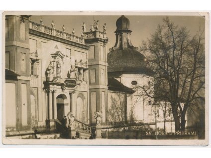 54 - Příbramsko, Svatá Hora v Čechách, poutní místo, cca 1930