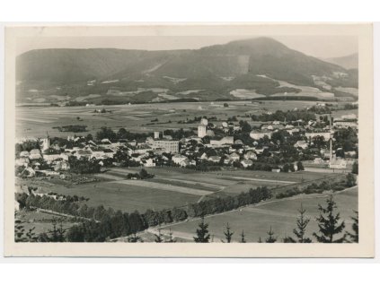39 - Novojičínsko, Frenštát pod Radhoštěm, celkový pohled, cca 1943