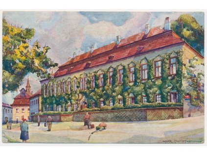 01 - Benešovsko, Načeradec, Sirotčinec družiny čsl. válečných poškozenců, cca 1930