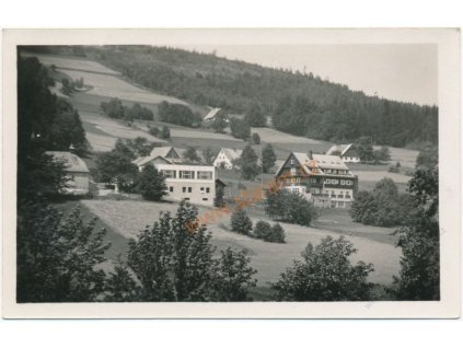 57 - Rychnovsko, Orlické Hory, Panorama a Jiráskův dům, cca 1940