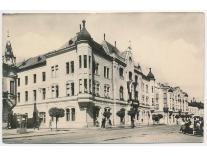 Slovensko, Levice, Mestský úrad, cca 1950