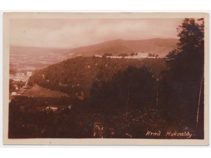 16 - Frýdeckomístecko, hrad Hukvaldy a okolí, cca 1937