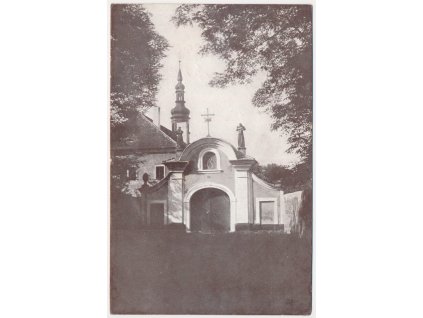 51 - Praha-západ, Františkánský klášter v Hájku, cca 1919