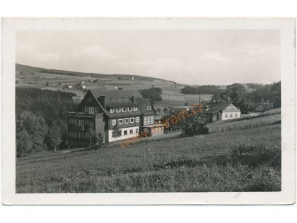 57 - Rychnovsko, Orlické Hory, Panorama a Jiráskův dům, cca 1935
