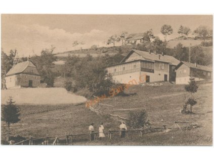 57 - Rychnovsko, Orlické Hory, horská bouda Panorama, cca 1923