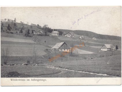 57 - Rychnovsko, Orlické Hory, horská bouda "Panorama", cca 1908