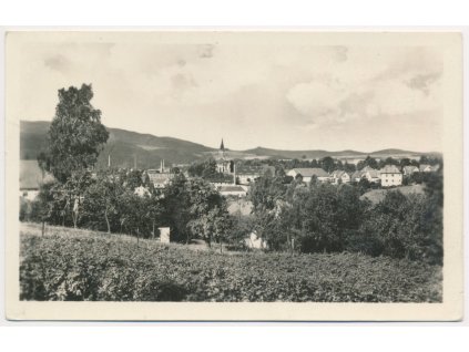 32 - Liberecko, Chrastava, celkový pohled, cca 1951