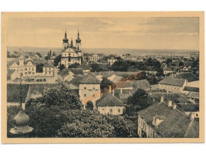 50 - Praha-východ, Stará Boleslav, celkový pohled, cca 1930