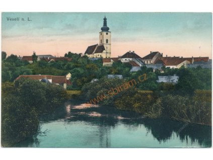 64 - Táborsko, Veselí nad Lužnicí, partie, cca 1912