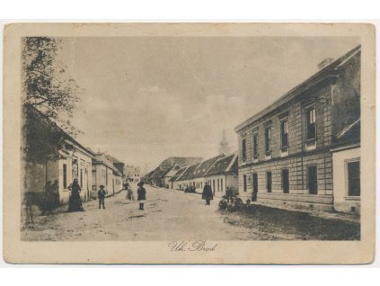 68 - Uherskohradišťsko, Uherský Brod, oživená ulice, cca 1920