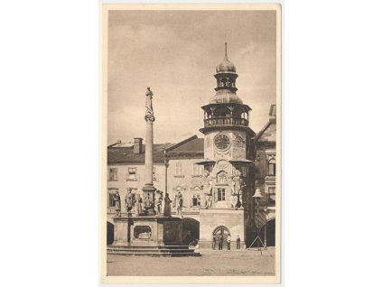 66 - Trutnovsko, Hostinné, Radnice, cca 1949