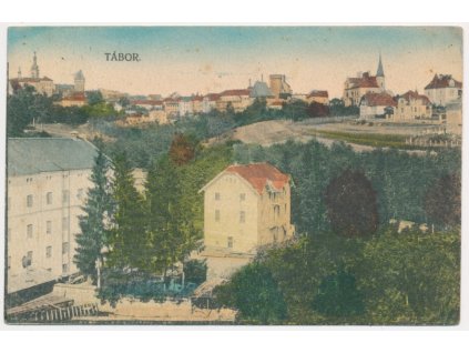 64 - Tábor, celkový pohled, cca 1927