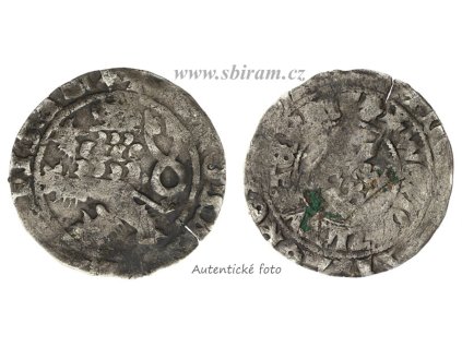 Václav IV. (1378 - 1419),  Pražský groš, pěkný stav...viz autentické foto