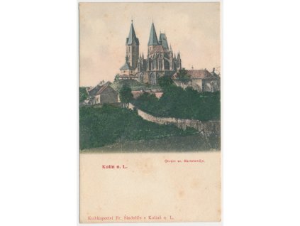 29 - Kolín, Chrám sv. Bartoloměje, cca 1904