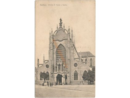 31 - Kutnohorsko, Sedlec, Chrám P. Marie, nakl. K. Zuna, cca 1924