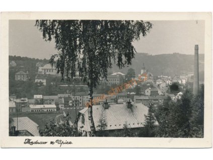 66 - Trutnovsko, Úpice - celkový pohled, cca 1941....