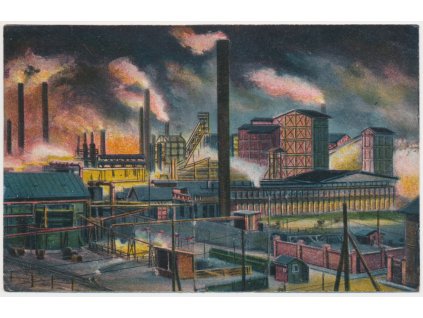 43 - Ostrava, Moravská Ostrava, Důl - Jáma Karolina, cca 1921