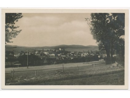 28 - Klatovsko, Kolinec, Šumava, celkový pohled, cca 1940