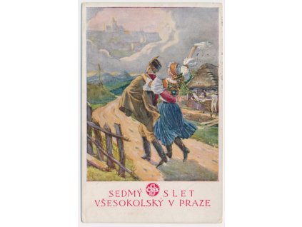 VII. všesokolský slet v Praze 1920, Dle originálu F. Ženíška