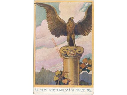 VI. slet všesokolský v Praze, cca 1912