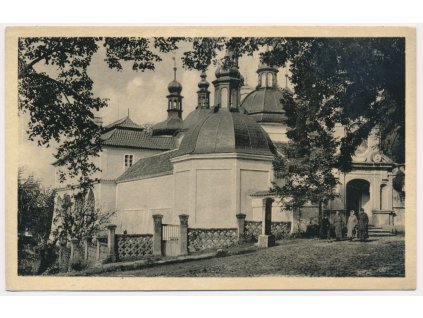 64 - Tábor, Klokoty, oživené poutnické místo, cca 1940