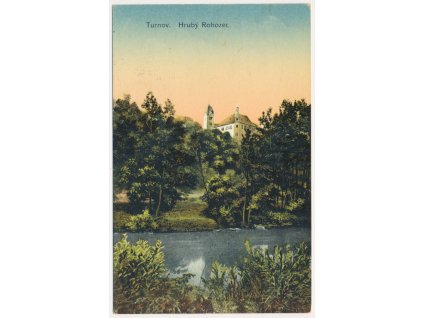 58 - Semilsko, Turnov, zámek Hrubý Rohozec, cca 1920