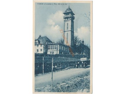 58 - Semilsko, Tábor u Lomnice n. Popelkou, partie pod rozhlednou, cca 1932