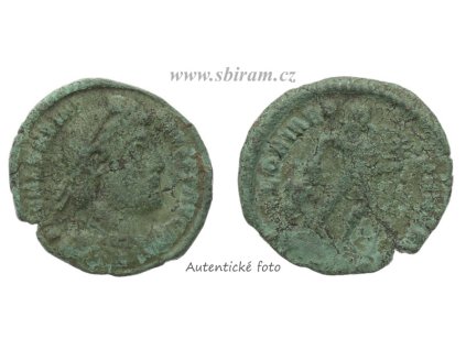 Římské císařství, Constantius II. (337-361), malý bronz...viz autentické foto