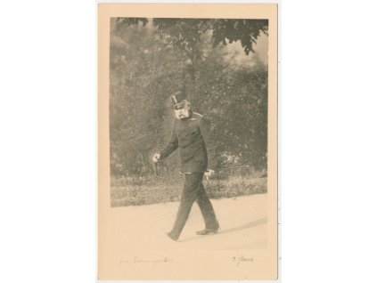 František Josef I., Jeho veličenstvo na procházce, cca 1909