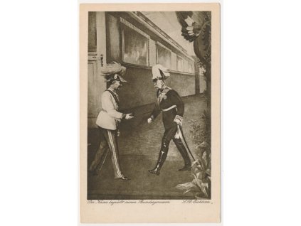 František Josef I., Císař zdraví svého spojence, cca 1916