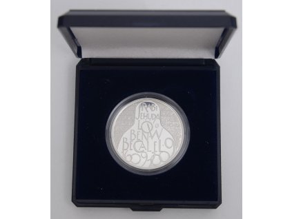 ČR, mince 200 Koruna 2009 - 400. výročí úmrtí rabiho Jehudy Löwa ben Becalel, stav 0/0
