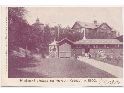 31 - Kutná Hora, partie z Krajinské výstavy r. 1900