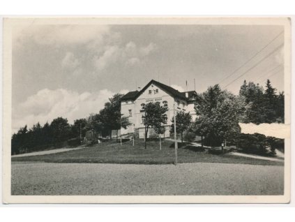 11 - Českolipsko, Krompach, Lužické Boudy - penzion, cca 1947