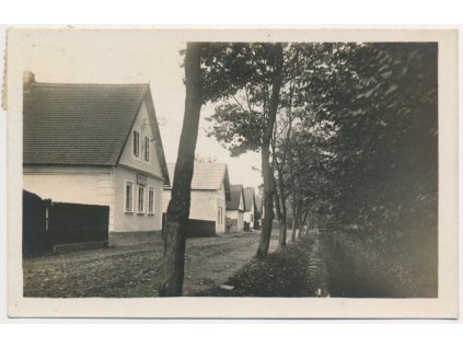 44 - Pardubicko, Dašice, partie s rodinnými domy, cca 1926